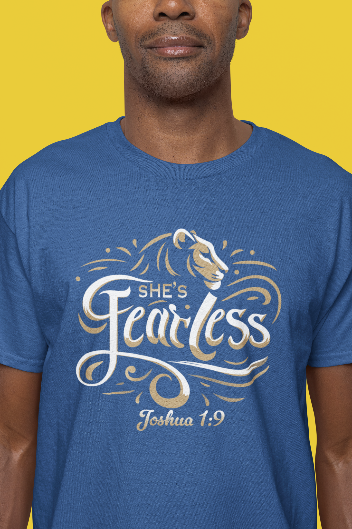 He's Fearless- Men's Tee