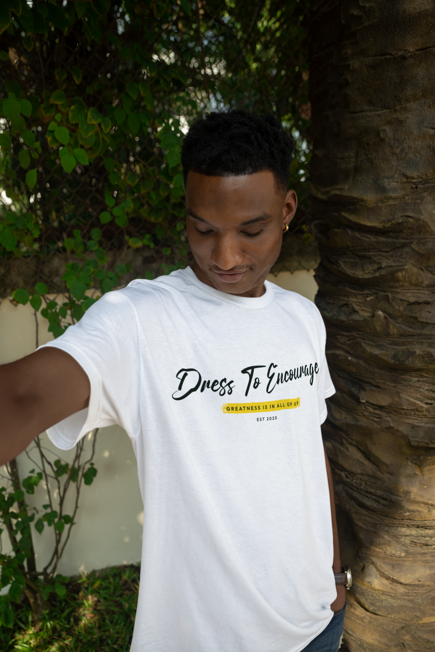 Dress To Encourage- Signature Logo Tee