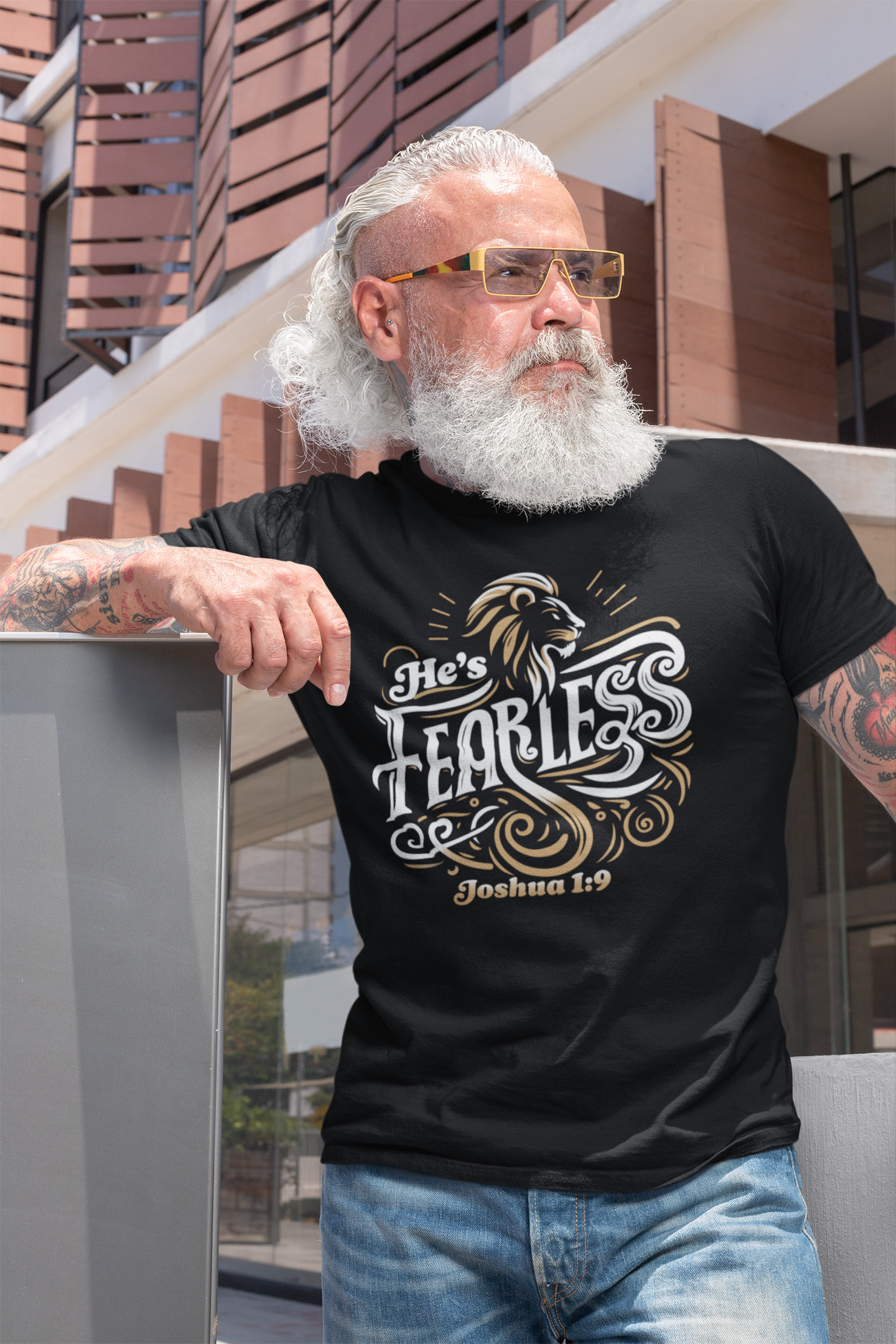 He's Fearless- Men's Tee