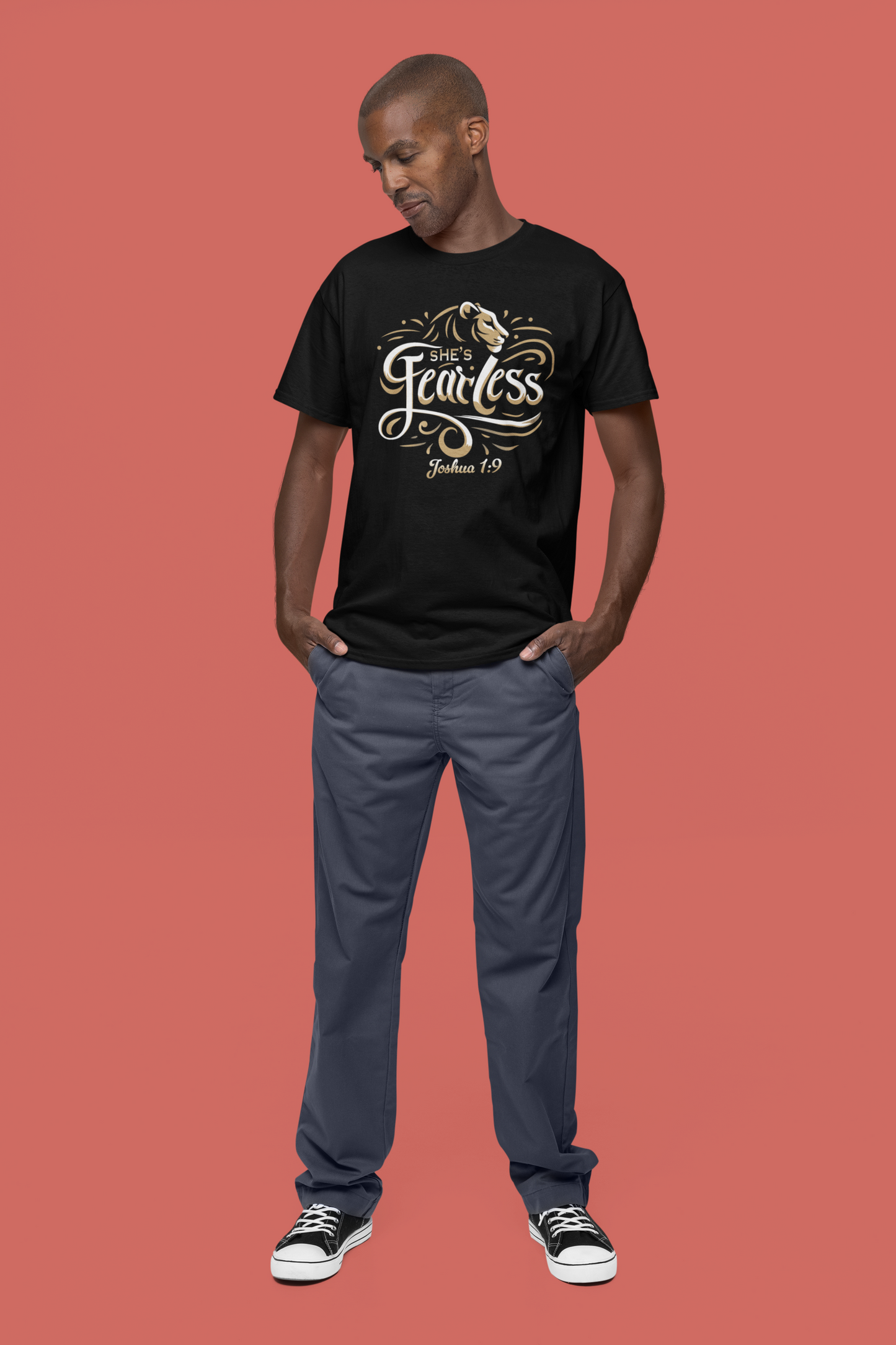 He's Fearless- Men's Tee