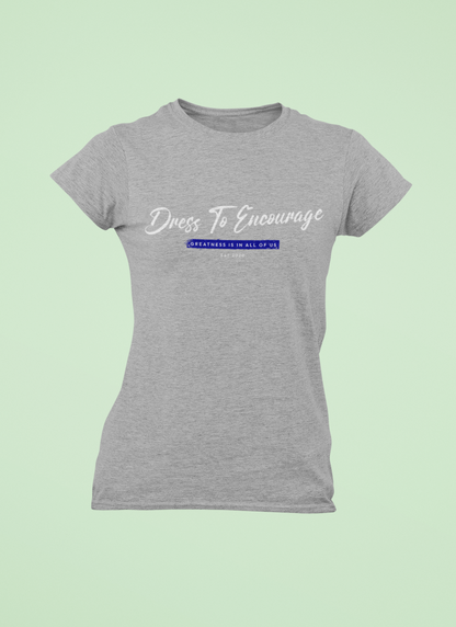 Dress To Encourage- Signature Logo Tee