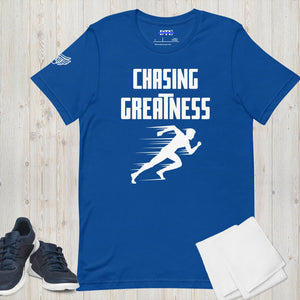 Chasing Greatness Track Male T-Shirt