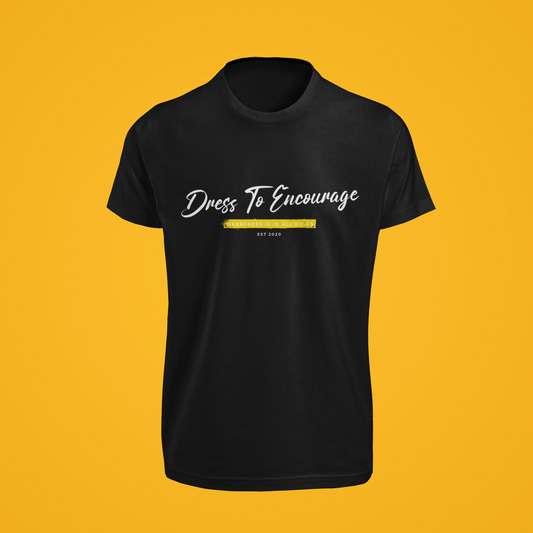 Dress To Encourage- Signature Logo Tee