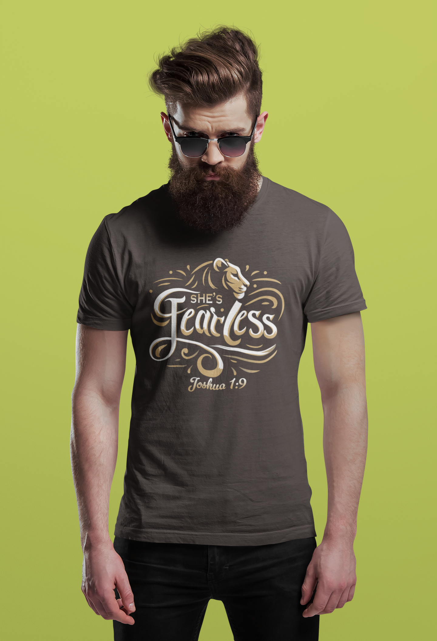 He's Fearless- Men's Tee