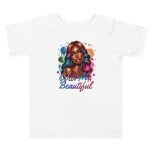 Color Me Beautiful Toddler Short Sleeve Tee