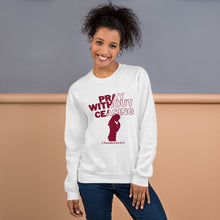 Load image into Gallery viewer, Pray Without Ceasing (Female) Unisex Sweatshirt