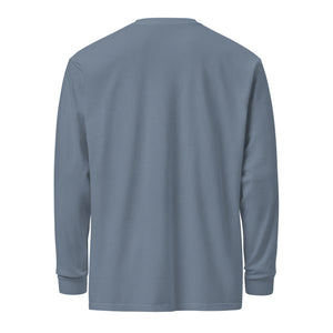 Greatness Is A Journey Not A Destination Garment-dyed heavyweight long-sleeve shirt