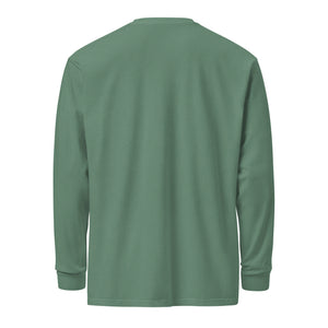 Pray Without Ceasing (Male) Garment-dyed heavyweight long-sleeve shirt