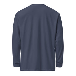 Greatness Is A Journey Not A Destination Garment-dyed heavyweight long-sleeve shirt