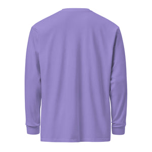 Pray Without Ceasing (Female) Garment-dyed heavyweight long-sleeve shirt