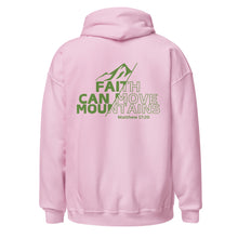 Load image into Gallery viewer, Faith Can Move Mountains Unisex Hoodie