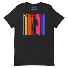 Load image into Gallery viewer, Retro Fatherhood T-shirt