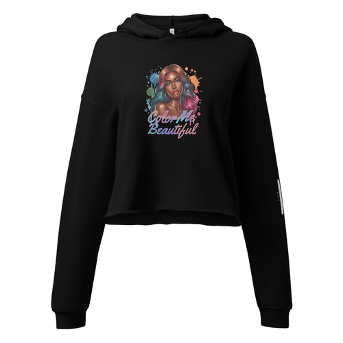 Color Me Beautiful Crop Hoodie