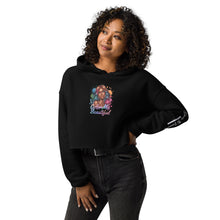 Load image into Gallery viewer, Color Me Beautiful Crop Hoodie