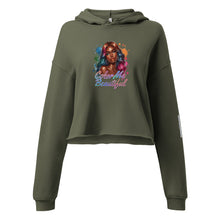 Load image into Gallery viewer, Color Me Beautiful Crop Hoodie