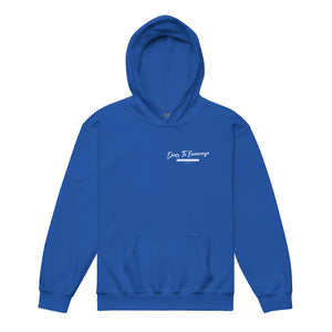 Greatness Is A Journey Not A Destination Youth heavy blend hoodie