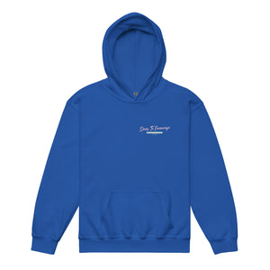 Faith Can Move Mountains Youth heavy blend hoodie