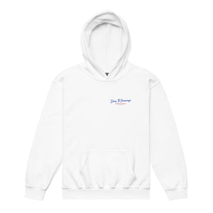 Pray Without Ceasing (Female) Youth heavy blend hoodie