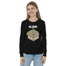 Load image into Gallery viewer, God Out Of The Box Youth long sleeve tee