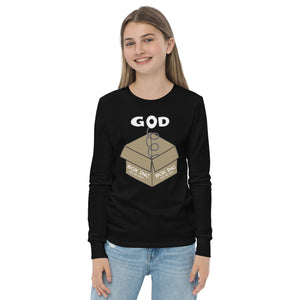 God Out Of The Box Youth long sleeve tee