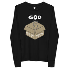 Load image into Gallery viewer, God Out Of The Box Youth long sleeve tee