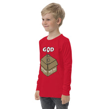 Load image into Gallery viewer, God Out Of The Box Youth long sleeve tee