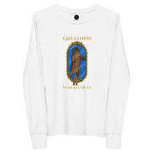 Load image into Gallery viewer, Greatness Bear Youth Long Sleeve Tee