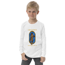 Load image into Gallery viewer, Greatness Bear Youth Long Sleeve Tee