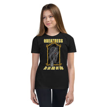 Load image into Gallery viewer, Greatness Panther Youth Short Sleeve T-Shirt